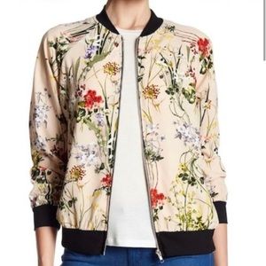 “West Kei” Floral Bomber Jacket
